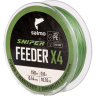 Шнур плетёный SALMO SNIPER х4 FEEDER BRAID Army Green 150/014 4933-014